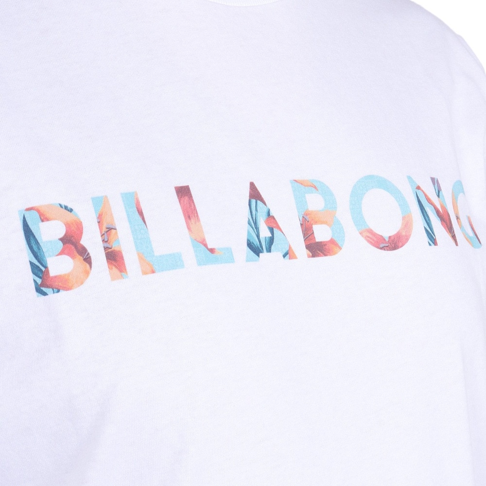 ビラボン（BILLABONG）（メンズ）UNITY LOGO クルーネックTシャツ BE011200 WHT