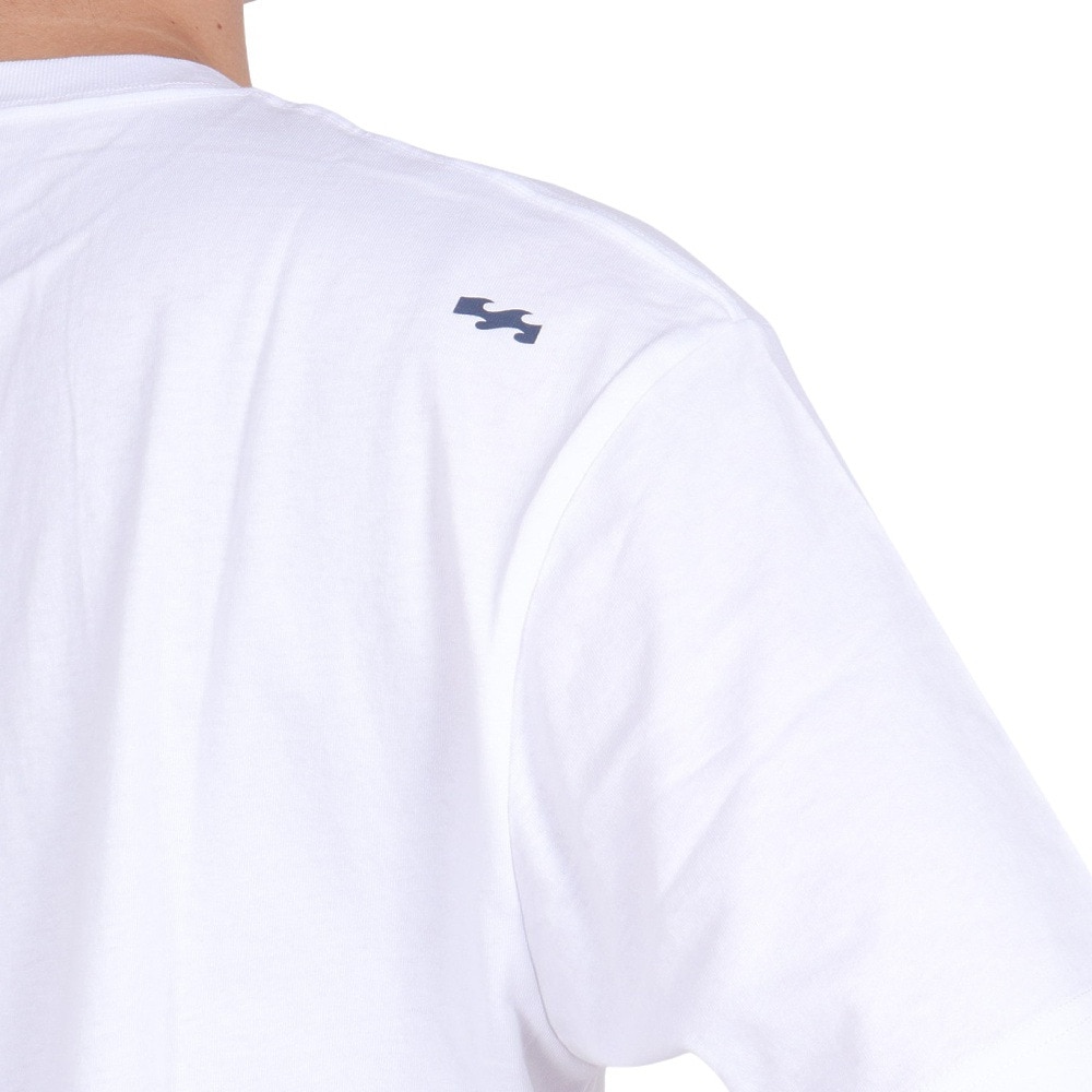 ビラボン（BILLABONG）（メンズ）UNITY LOGO クルーネックTシャツ BE011200 WHT