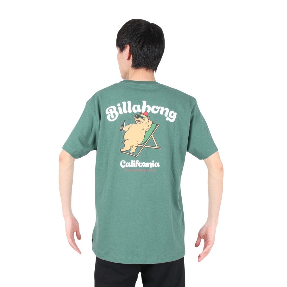 ビラボン（BILLABONG）（メンズ）CALI BEAR Tシャツ BE011223 BLA