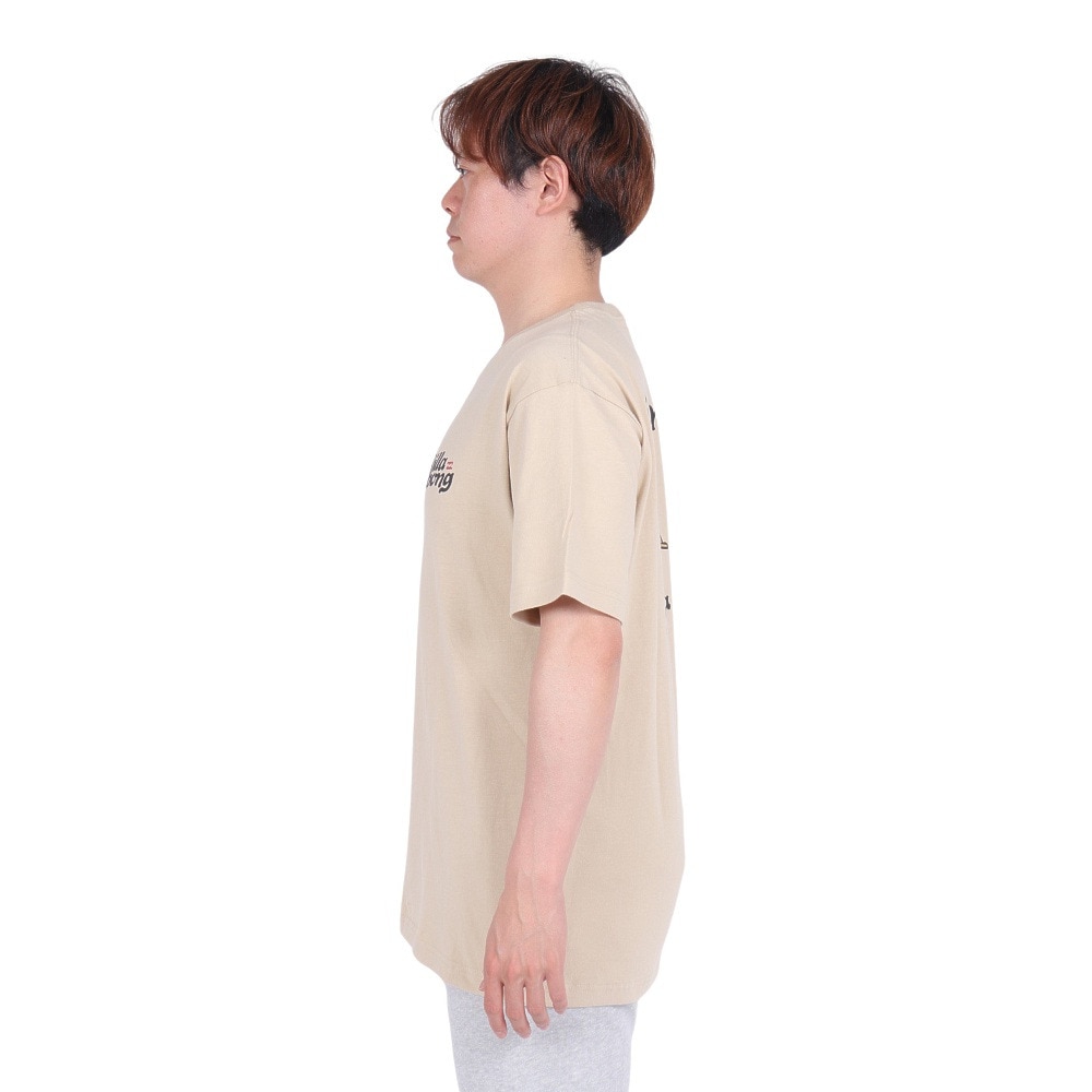 ビラボン（BILLABONG）（メンズ）CALI BEAR クルーネックTシャツ BE011223 SND
