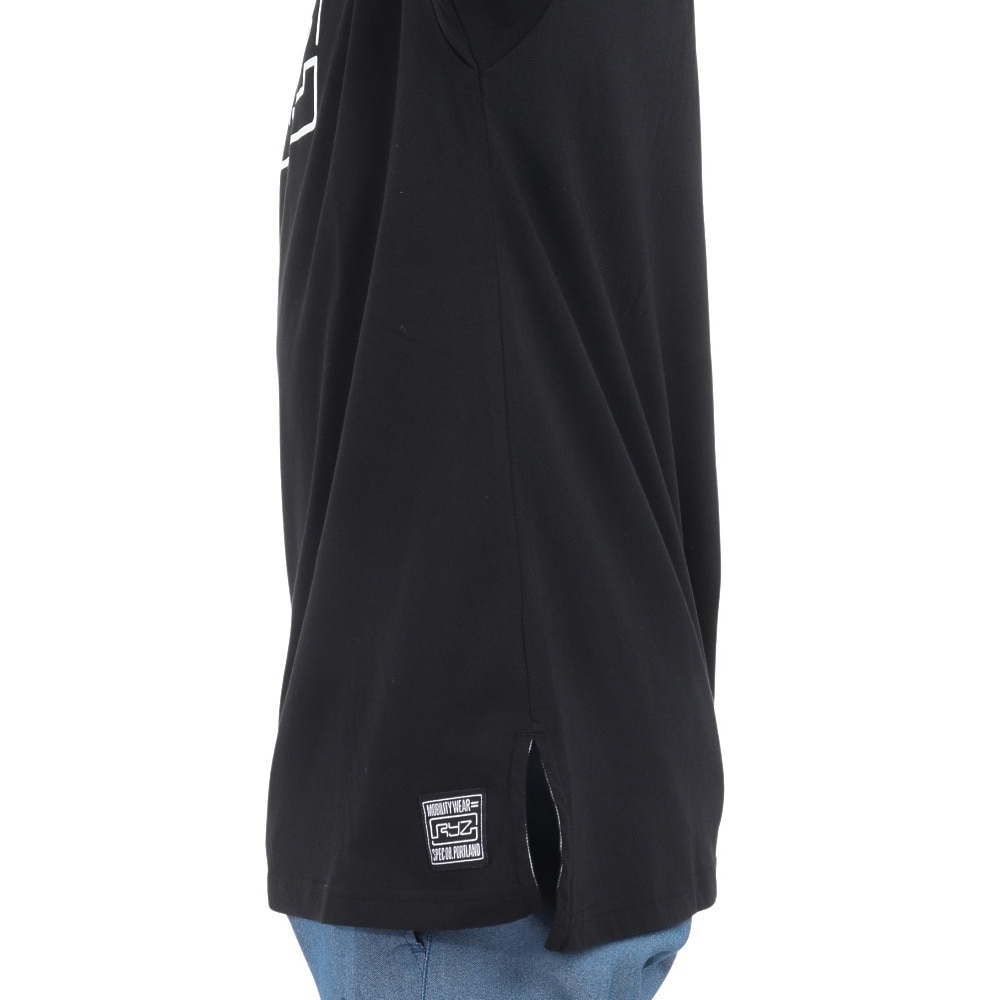 ライズ（RYZ）（メンズ）半袖Tシャツ RZ10CD24SS0014 BLK