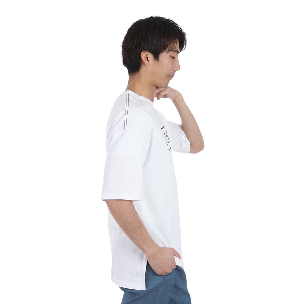 ライズ（RYZ）（メンズ）半袖Tシャツ RZ10CD24SS0014 WHT