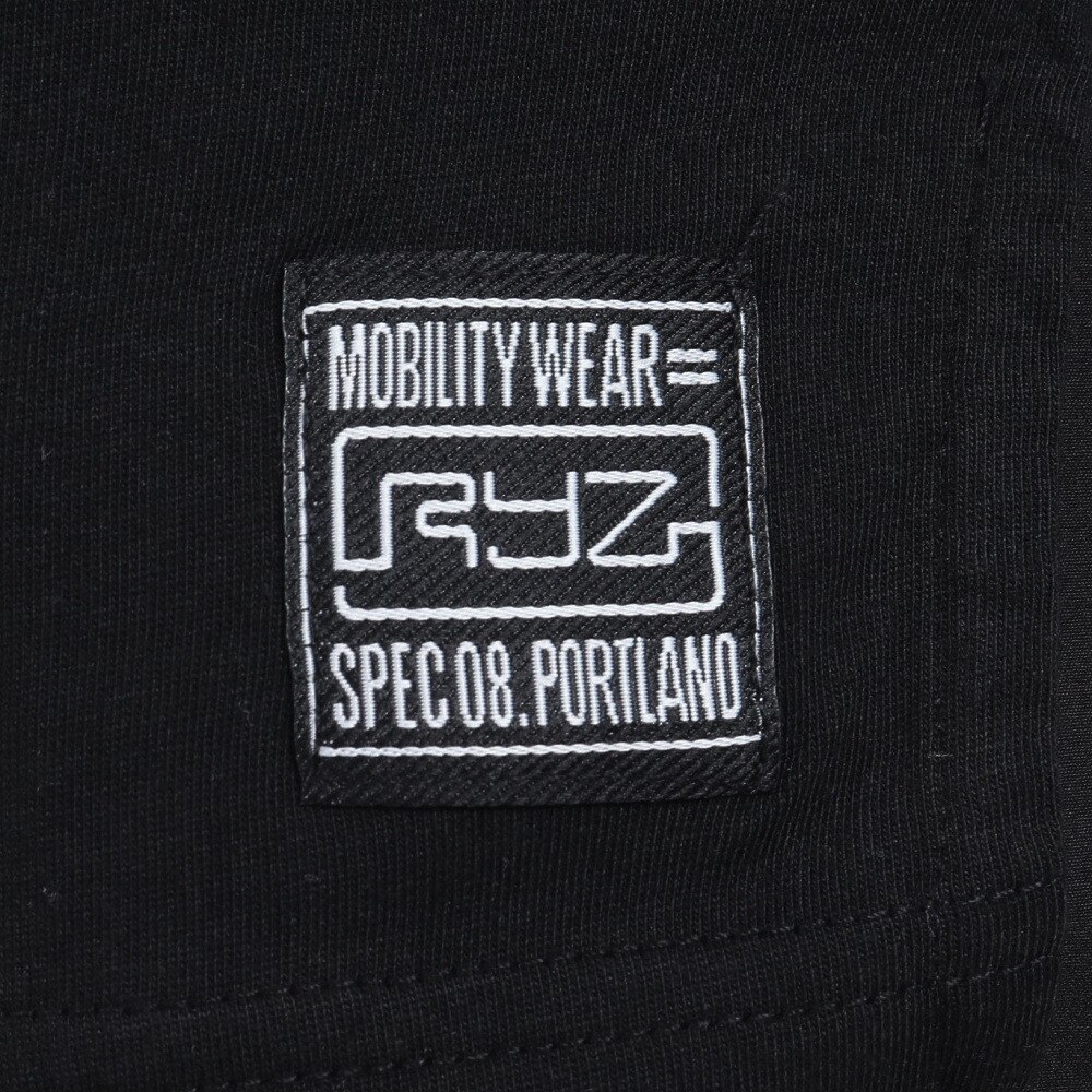 ライズ（RYZ）（メンズ）50/50 半袖Tシャツ RZ10CD24SS0015 WT/BK
