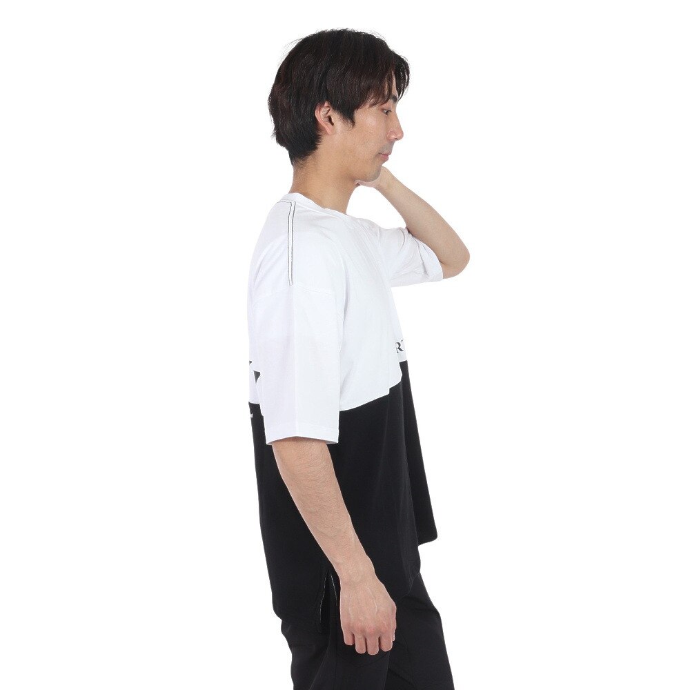ライズ（RYZ）（メンズ）50/50 半袖Tシャツ RZ10CD24SS0015 WT/BK