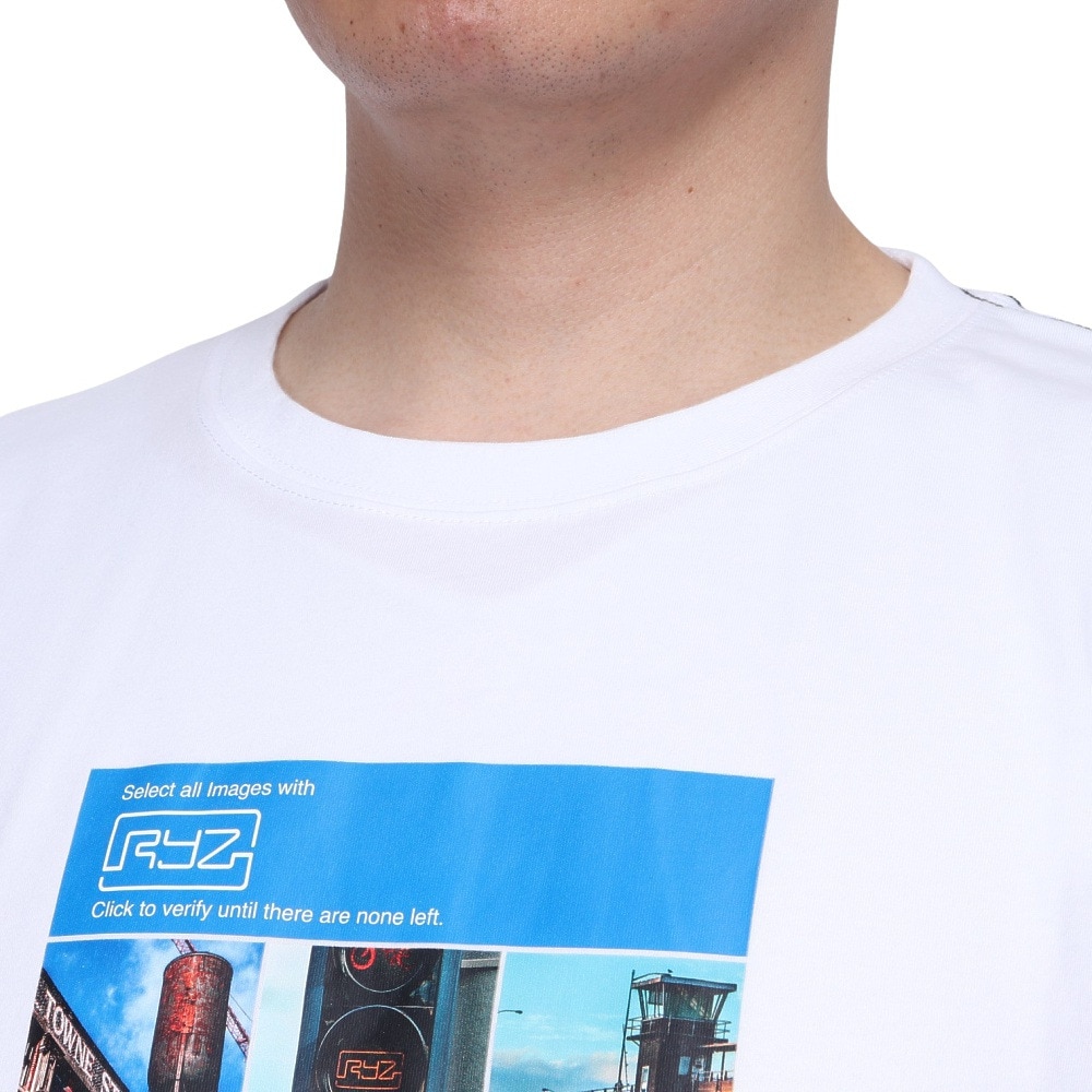 ライズ（RYZ）（メンズ）BOT 半袖Tシャツ RZ10CD24SS0017 WHT
