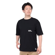 ライズ（RYZ）（メンズ）BACK PDX 半袖Tシャツ RZ10CD24SS0018 BLK