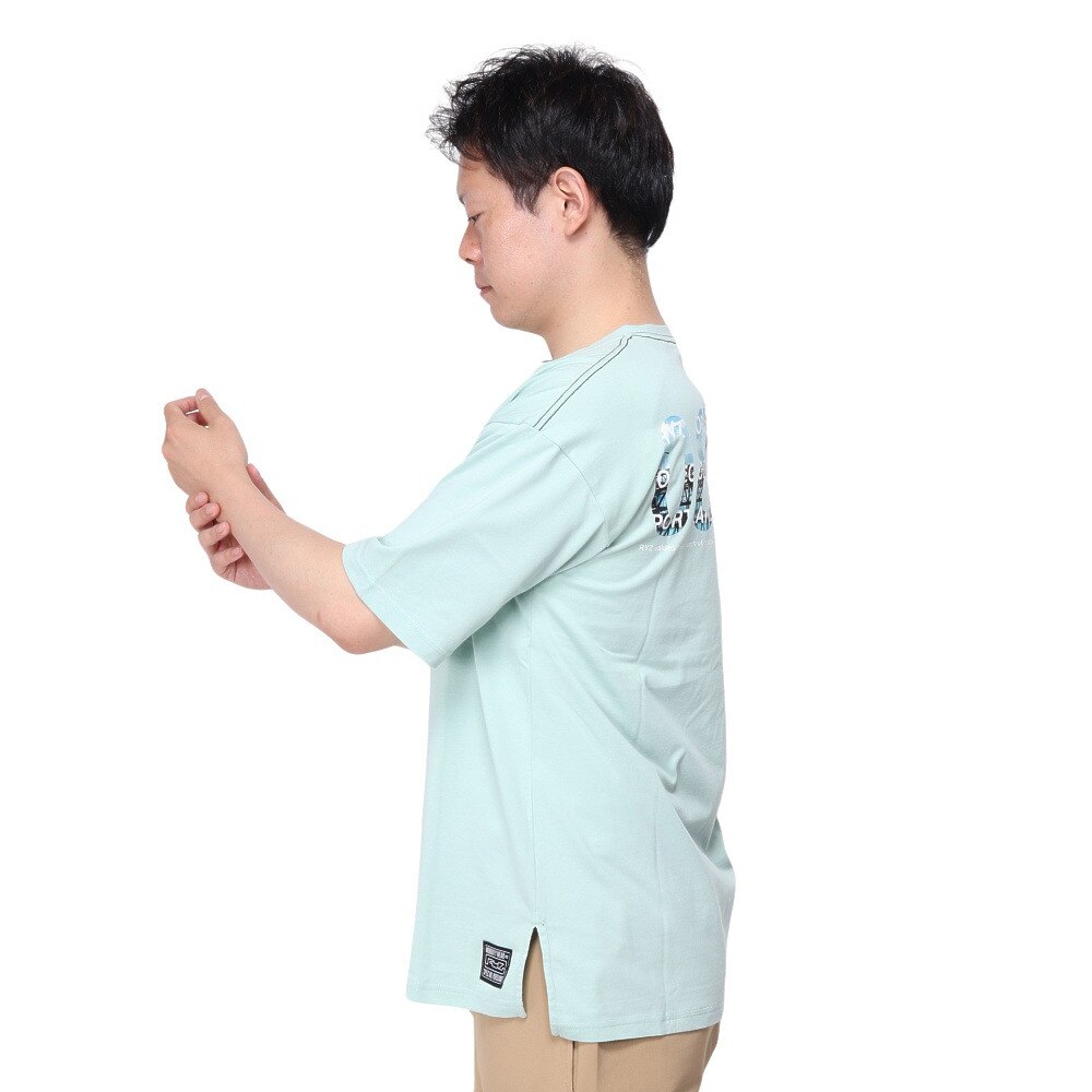 ライズ（RYZ）（メンズ）BACK PDX 半袖Tシャツ RZ10CD24SS0018 MNT