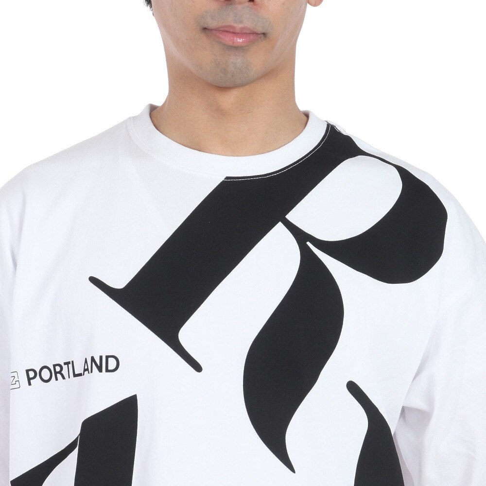 ライズ（RYZ）（メンズ）TYPO 半袖Tシャツ RZ10CD24SS0019 WHT