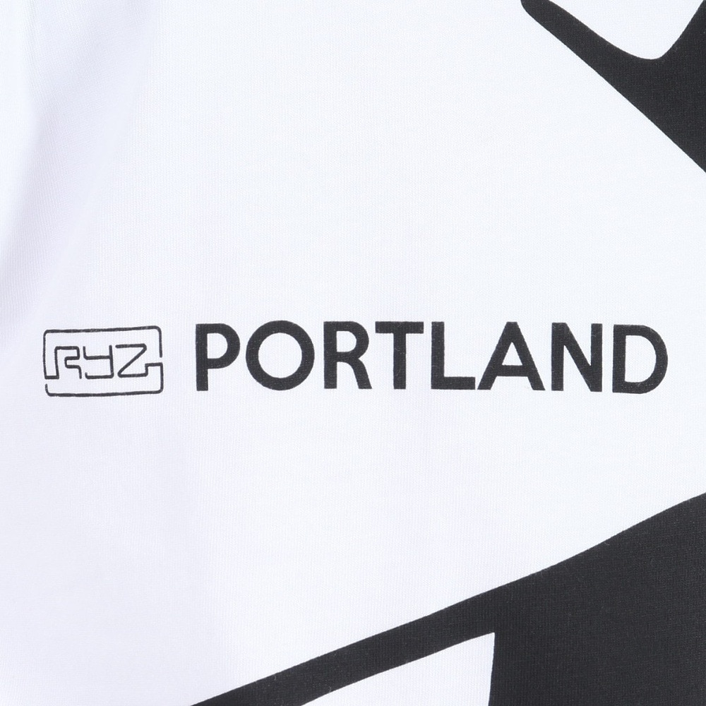 ライズ（RYZ）（メンズ）TYPO 半袖Tシャツ RZ10CD24SS0019 WHT