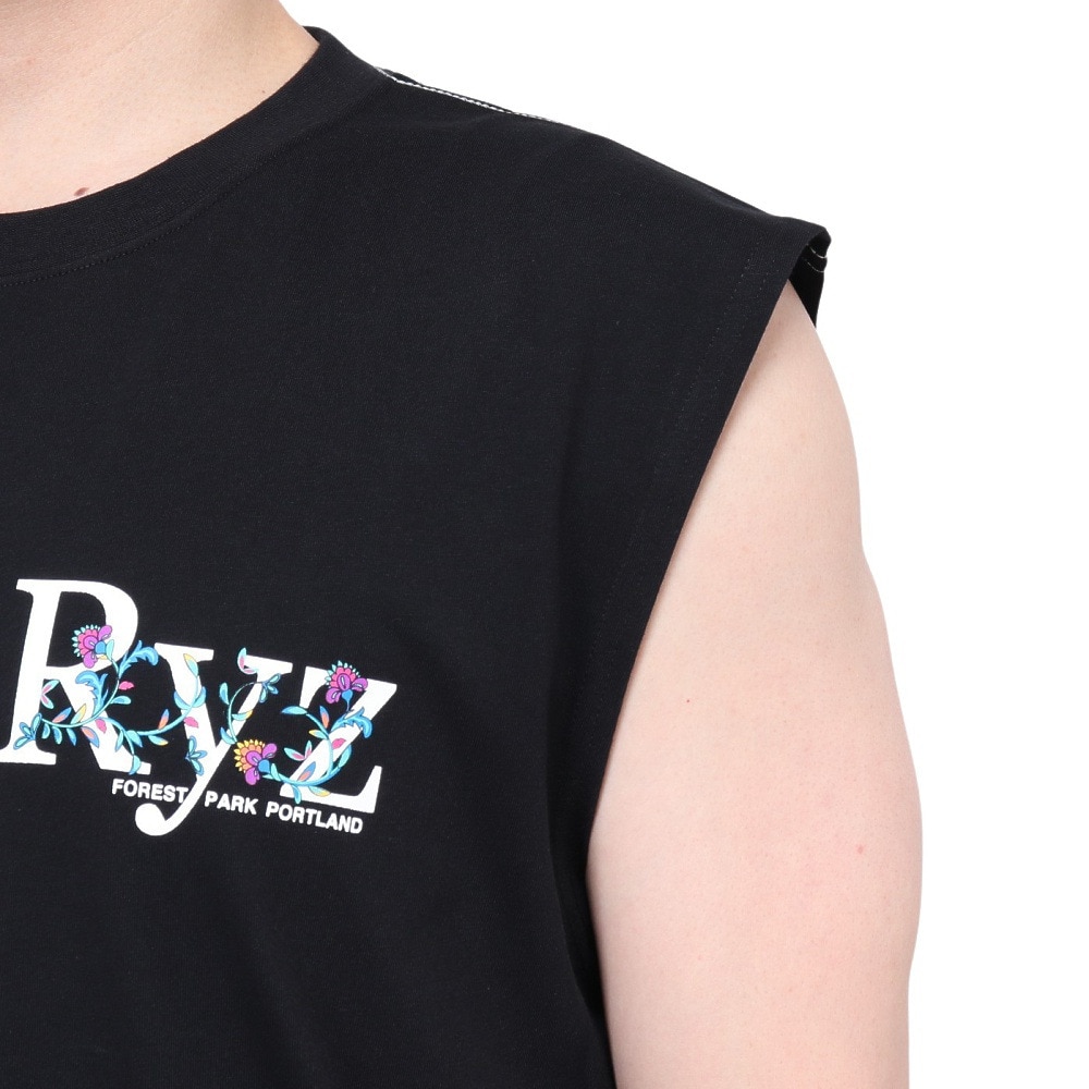 ライズ（RYZ）（メンズ）F.P.P ノースリーブ シャツ RZ10CD24SS0020 BLK