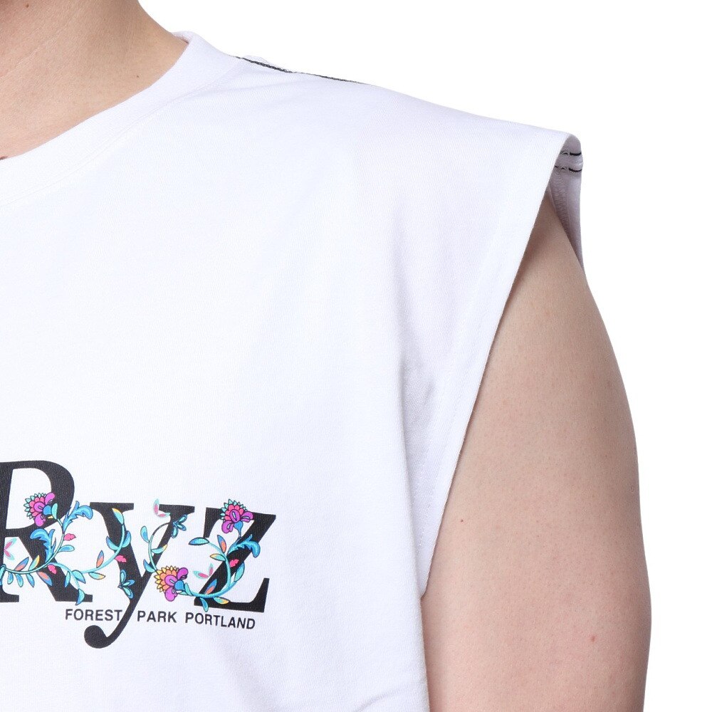 ライズ（RYZ）（メンズ）F.P.P ノースリーブ シャツ RZ10CD24SS0020 WHT