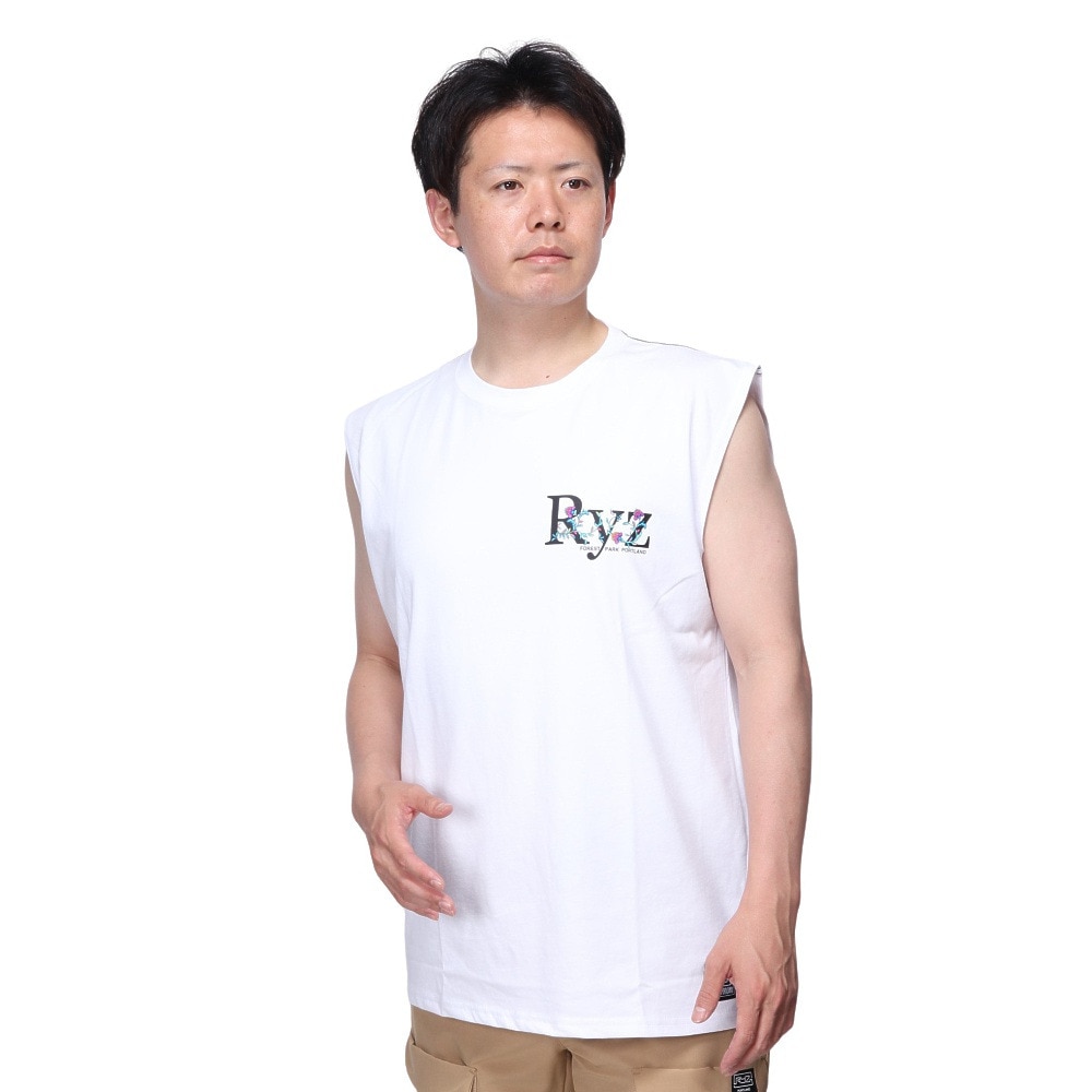 ライズ（RYZ）（メンズ）F.P.P ノースリーブ シャツ RZ10CD24SS0020 WHT