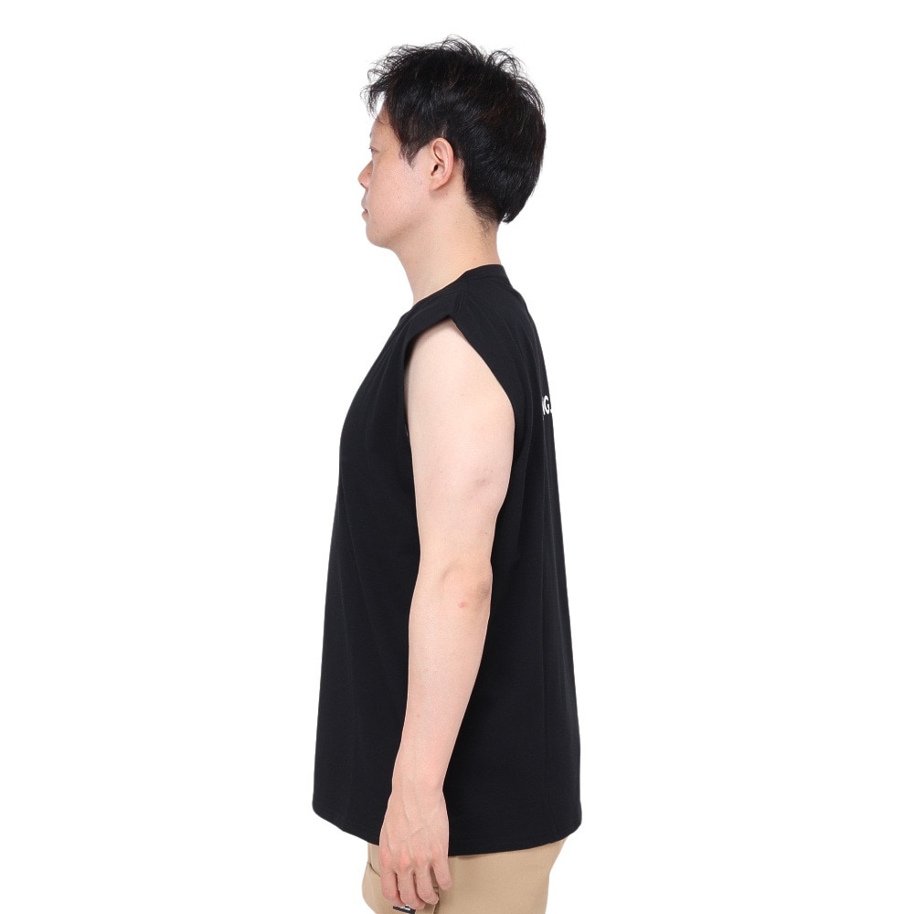 ライズ（RYZ）（メンズ）CONNECTING ノースリーブ シャツ RZ10CD24SS0021 BLK