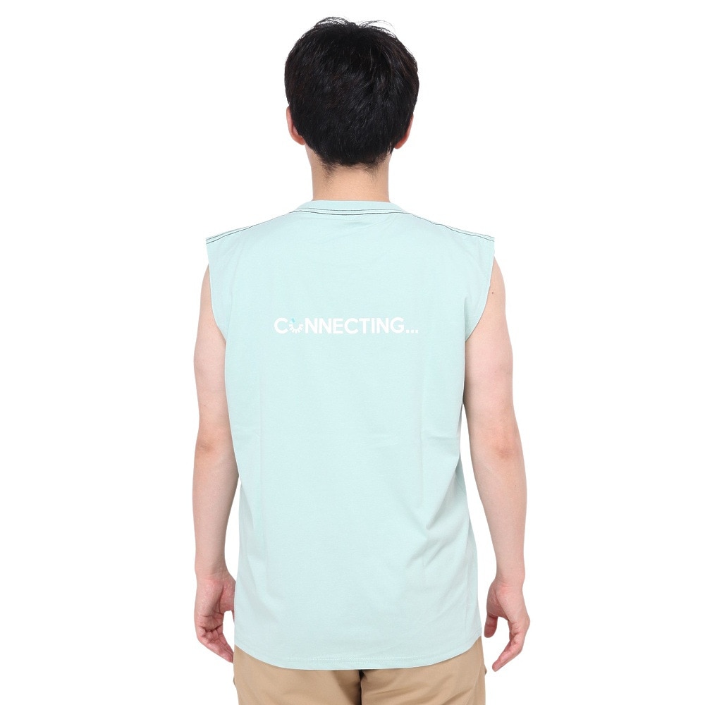 ライズ（RYZ）（メンズ）CONNECTING ノースリーブ シャツ RZ10CD24SS0021 MNT
