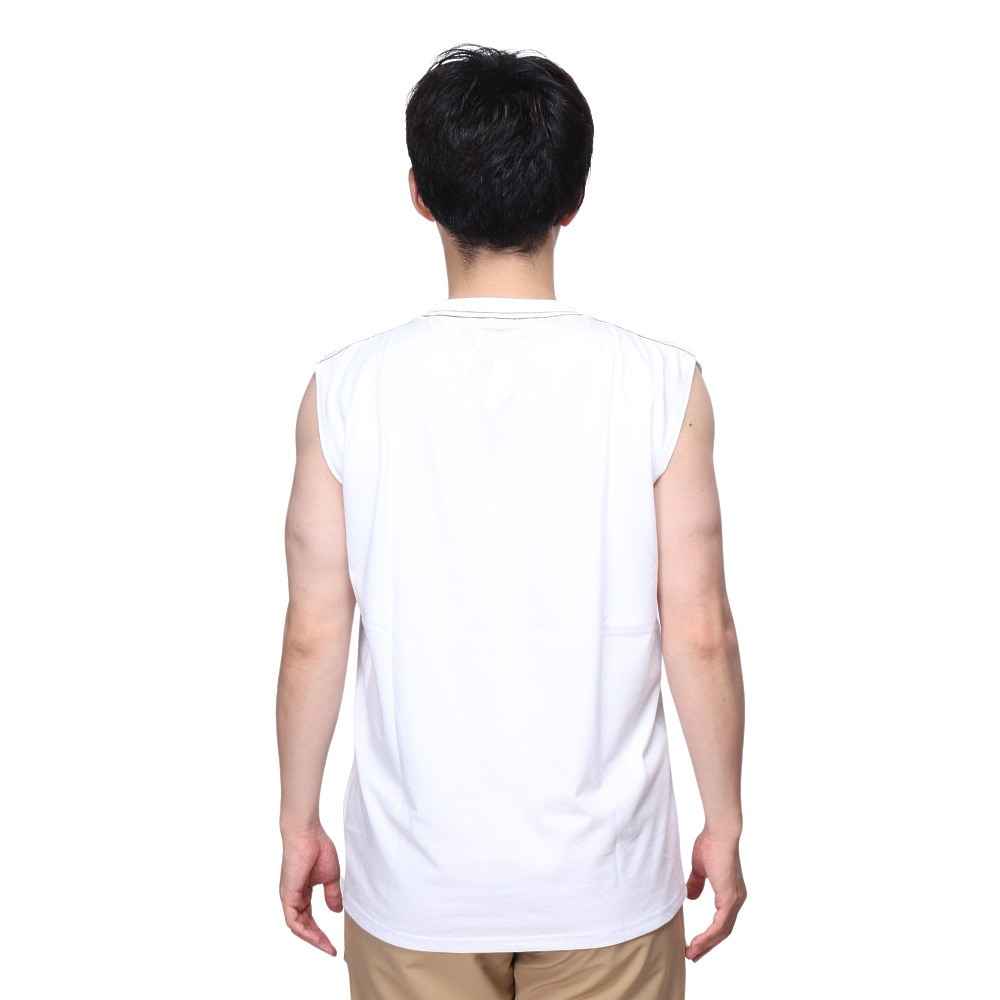 ライズ（RYZ）（メンズ）BAR PHOTO ノースリーブ シャツ RZ10CD24SS0024 WHT