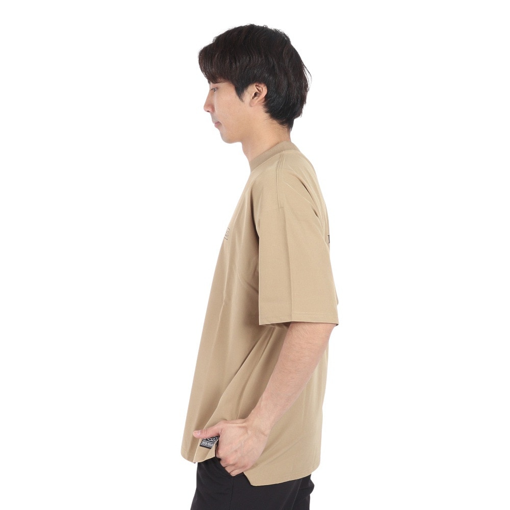 ライズ（RYZ）（メンズ）MFX ウーブン 半袖Tシャツ RZ10EG24SS0011 BEG