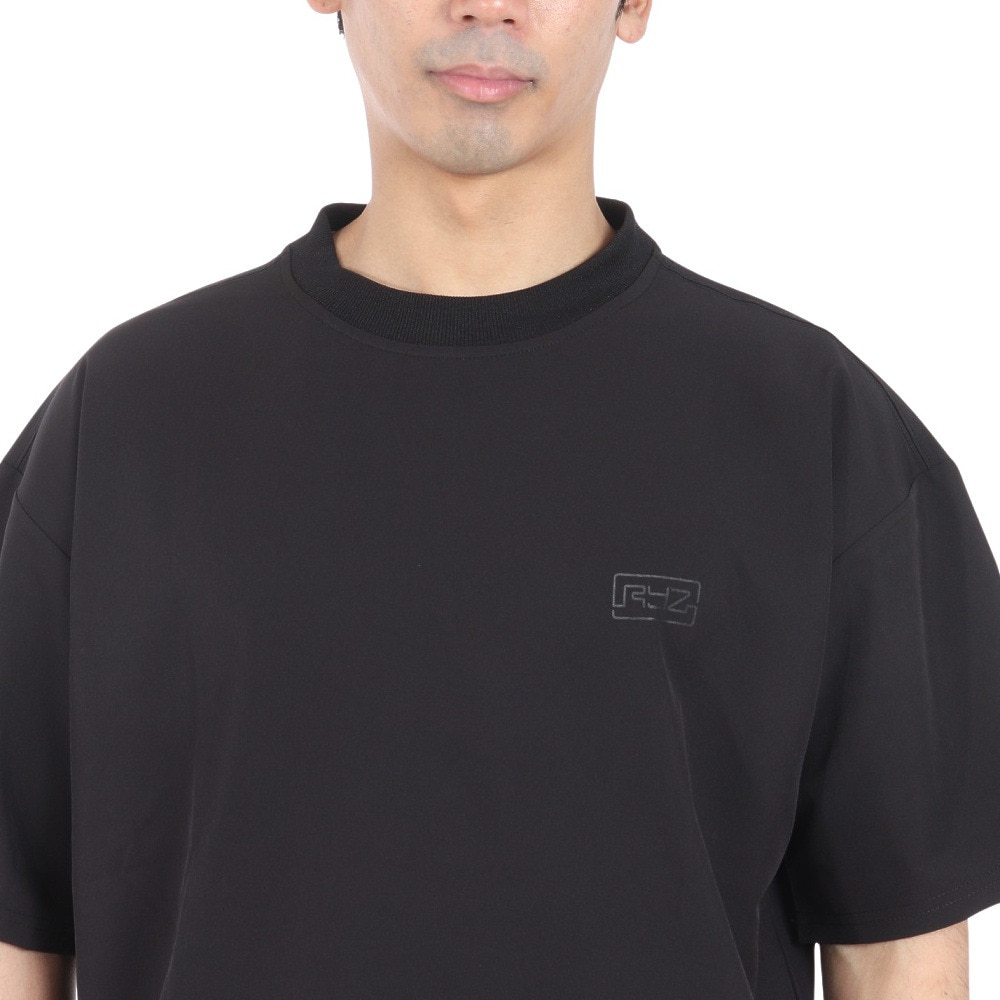 ライズ（RYZ）（メンズ）MFX ウーブン 半袖Tシャツ RZ10EG24SS0011 BLK