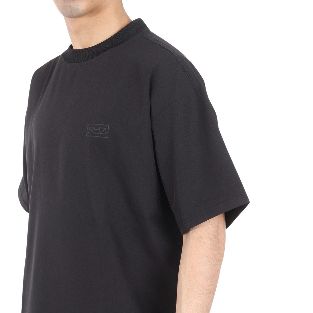 ライズ（RYZ）（メンズ）MFX ウーブン 半袖Tシャツ RZ10EG24SS0011 BLK