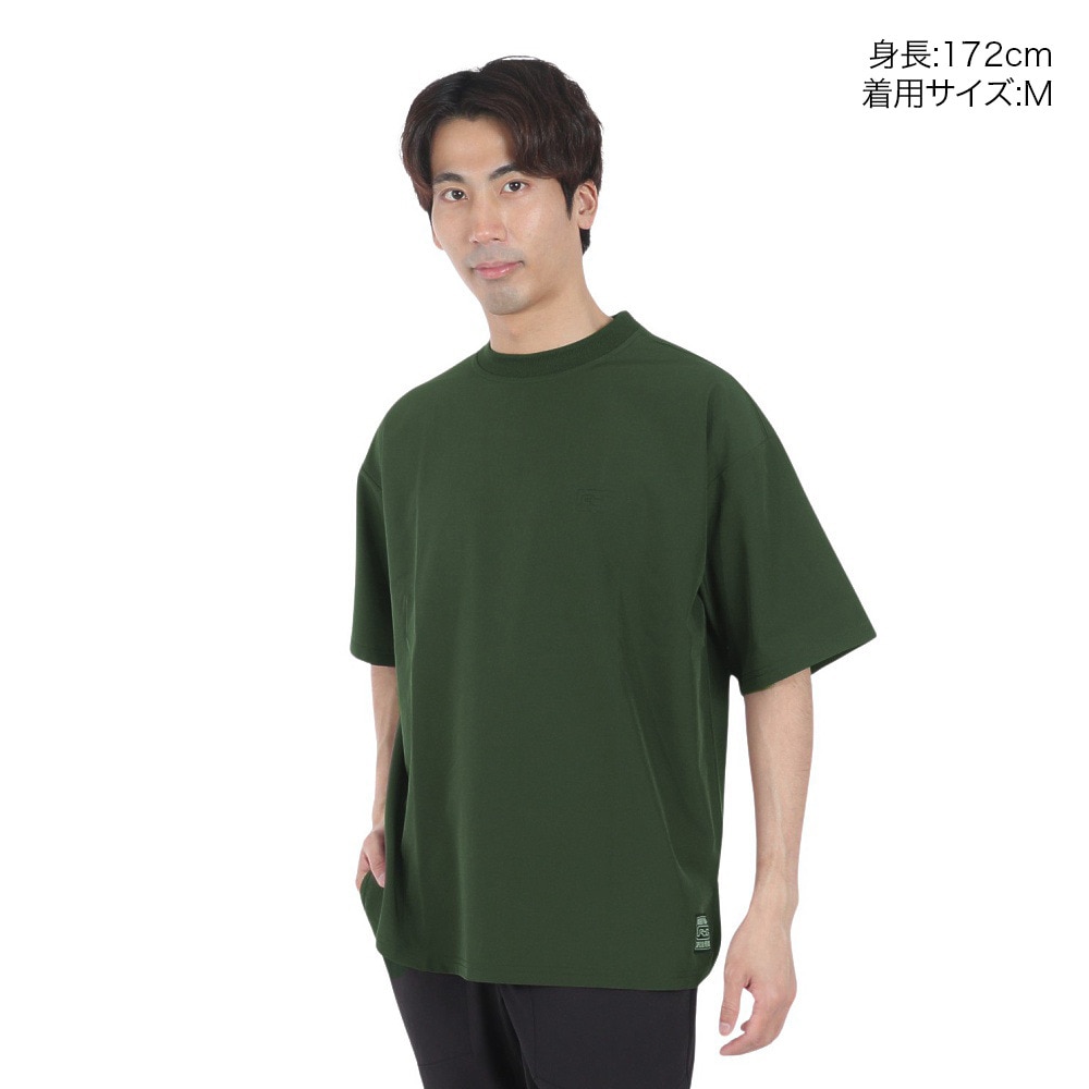 ライズ（RYZ）（メンズ）MFX ウーブン 半袖Tシャツ RZ10EG24SS0011 KHK