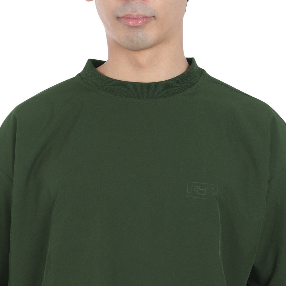 ライズ（RYZ）（メンズ）MFX ウーブン 半袖Tシャツ RZ10EG24SS0011 KHK