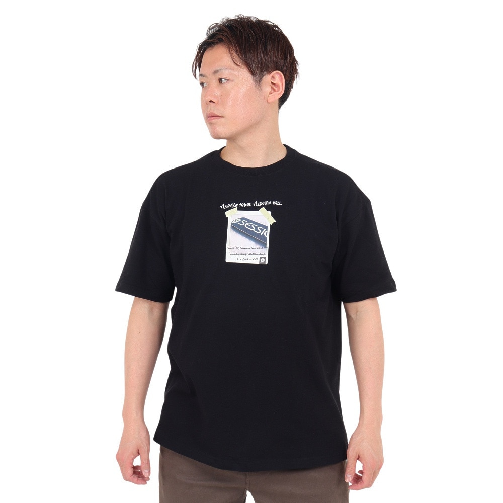 セッションズ（SESSIONS）（メンズ）PHOTO MEMO Tシャツ 247200 BLK