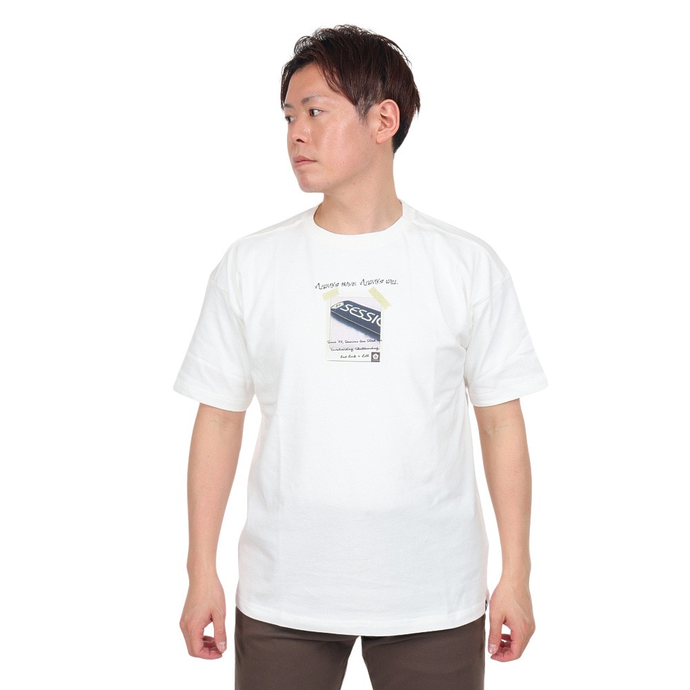 セッションズ（SESSIONS）（メンズ）PHOTO MEMO Tシャツ 247200 WHT