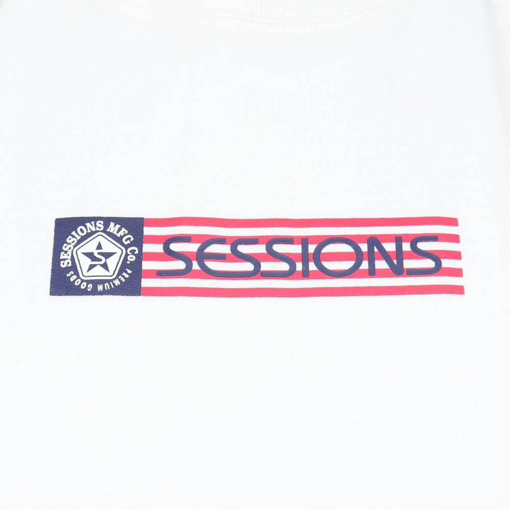 セッションズ（SESSIONS）（メンズ）FLAG LOGO Tシャツ 247201 WHT
