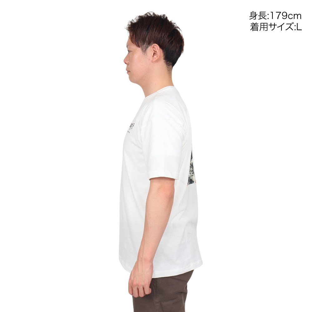 セッションズ（SESSIONS）（メンズ）SCRAP プリントTシャツ 247202 WHT