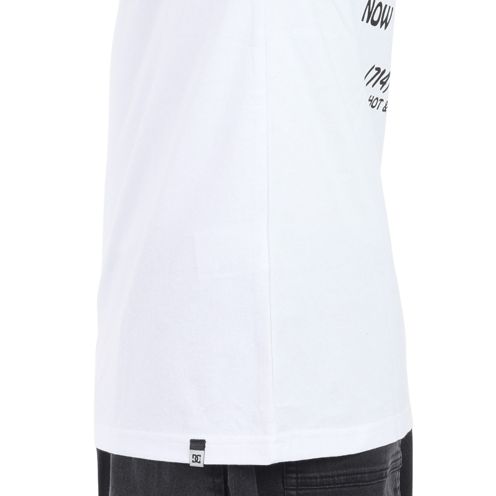 ディーシーシューズ（DC SHOES）（メンズ）24 PIZZA 半袖Tシャツ 24SUDST242030YWHT