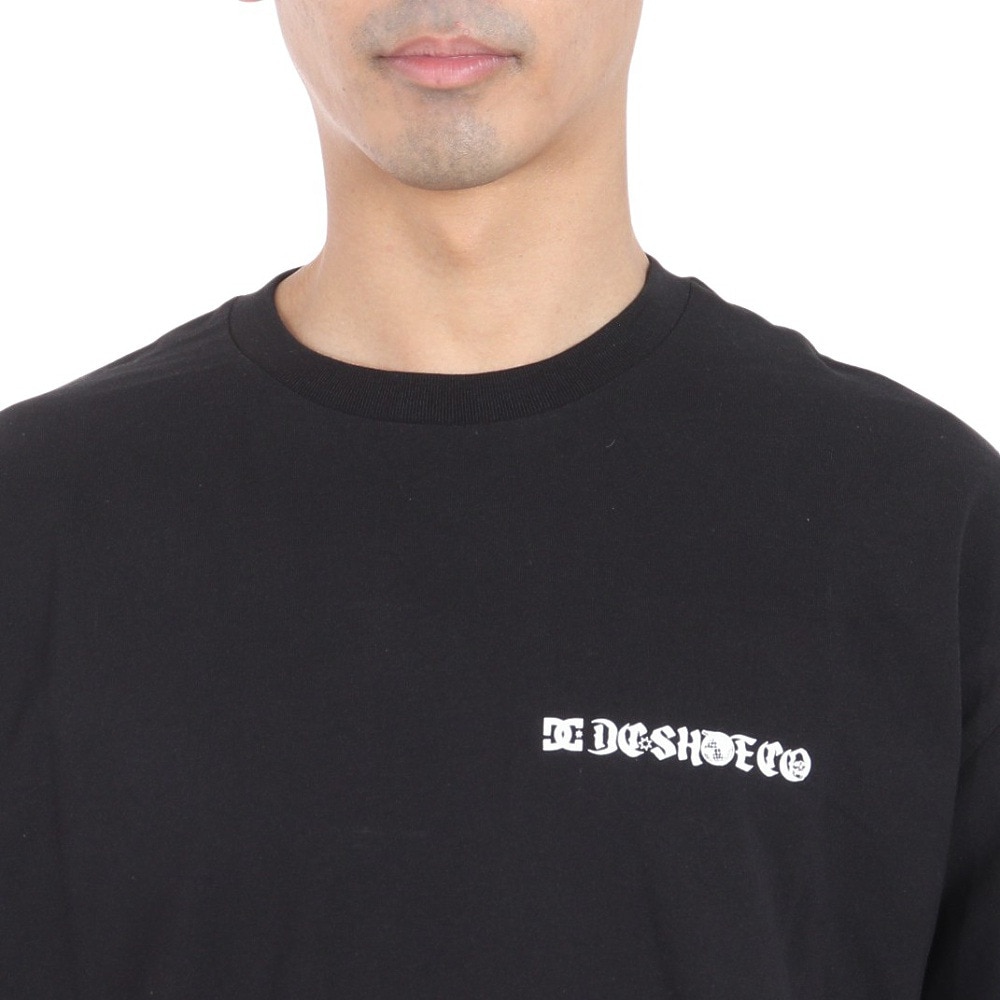 ディーシーシューズ（DC SHOES）（メンズ）24 PLANETSS 半袖Tシャツ 24SUDST242032YBLK