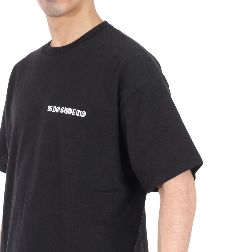 ディーシーシューズ（DC SHOES）（メンズ）24 PLANETSS 半袖Tシャツ 24SUDST242032YBLK