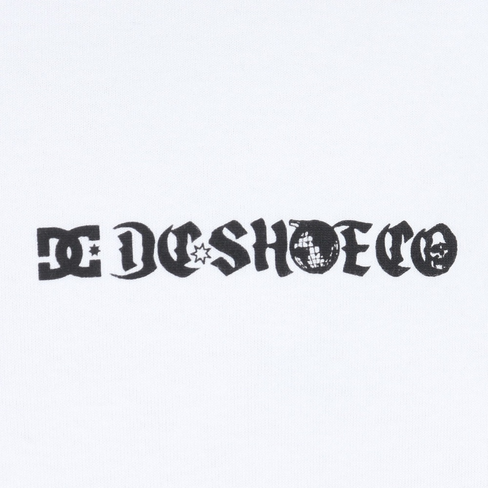 ディーシーシューズ（DC SHOES）（メンズ）24 PLANETSS 半袖Tシャツ 24SUDST242032YWHT