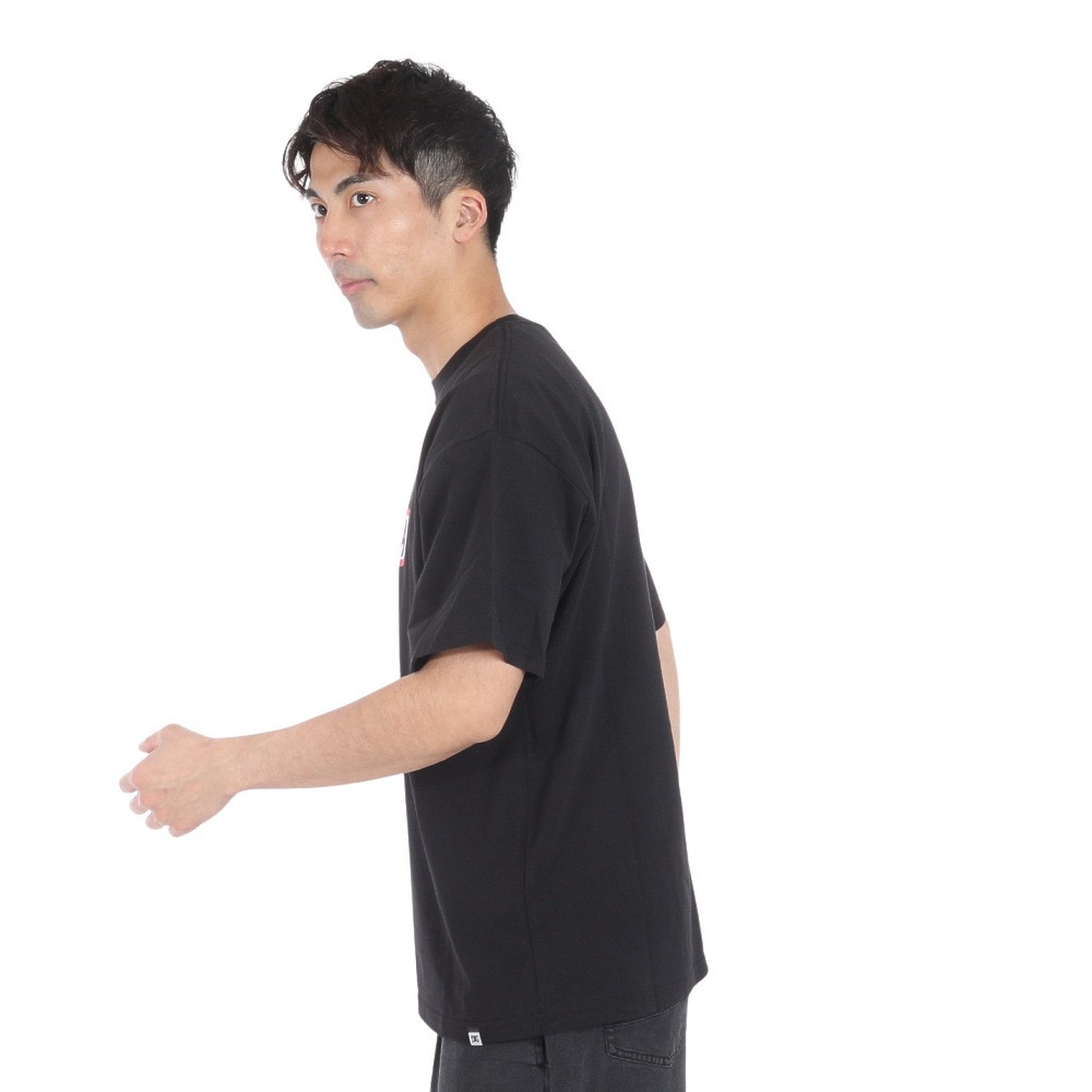ディーシーシューズ（DC SHOES）（メンズ）24 PARALLELOGRAM 半袖Tシャツ 24SUDST242033YBLK
