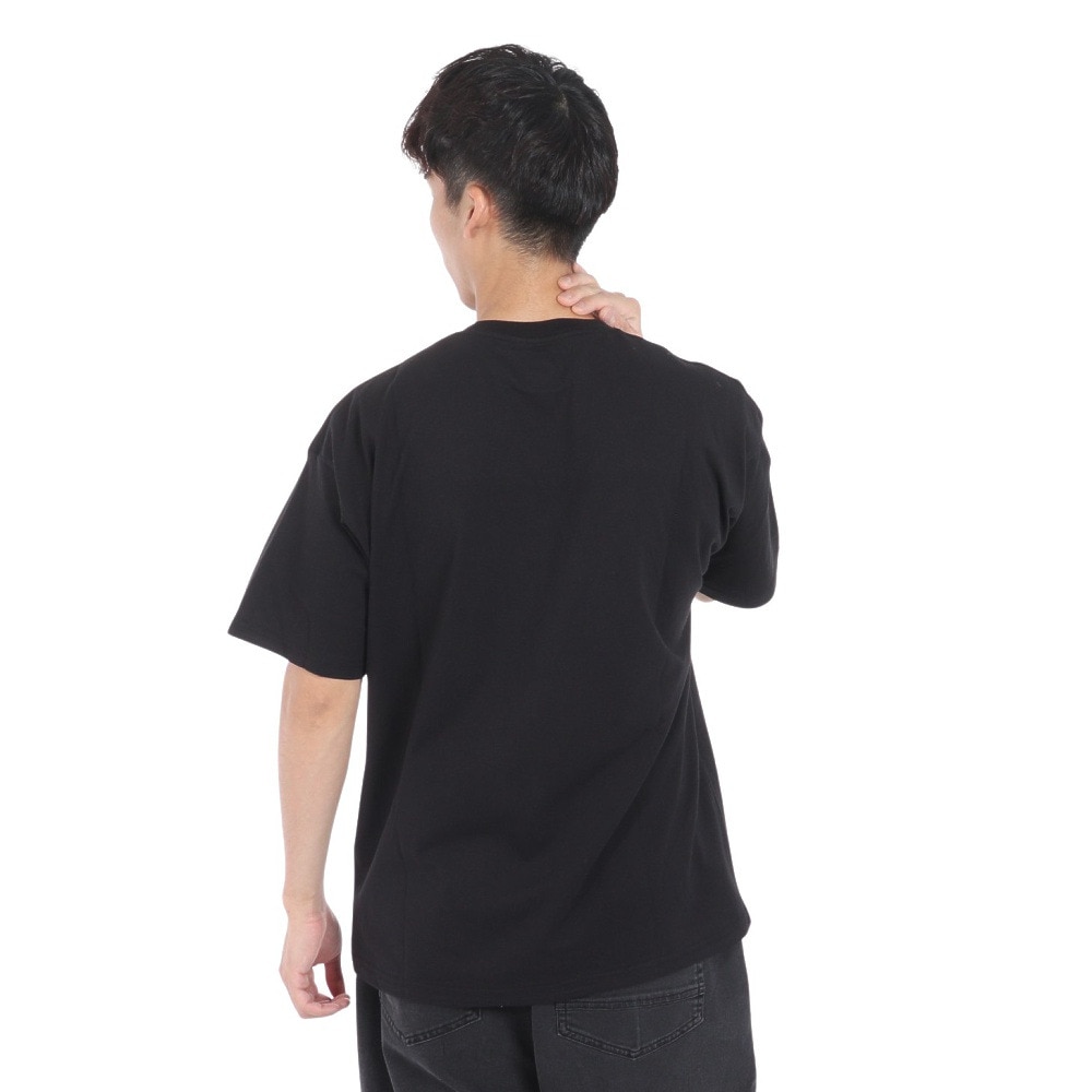 ディーシーシューズ（DC SHOES）（メンズ）24 PARALLELOGRAM 半袖Tシャツ 24SUDST242033YBLK