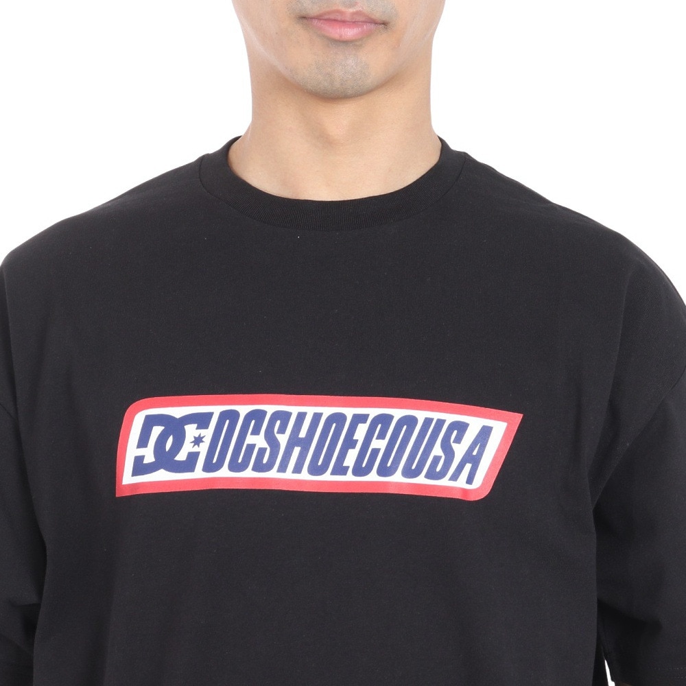ディーシーシューズ（DC SHOES）（メンズ）24 PARALLELOGRAM 半袖Tシャツ 24SUDST242033YBLK