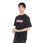 ディーシーシューズ（DC SHOES）（メンズ）24 PARALLELOGRAM 半袖Tシャツ 24SUDST242033YBLK