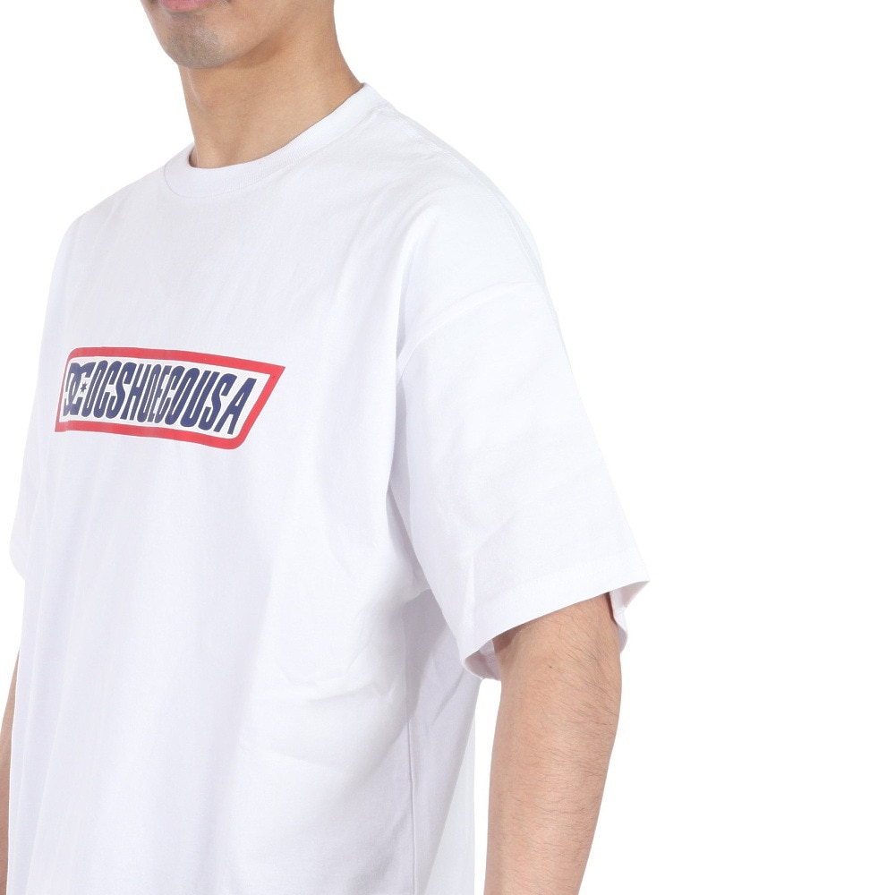 ディーシーシューズ（DC SHOES）（メンズ）24 PARALLELOGRAM 半袖Tシャツ 24SUDST242033YWHT