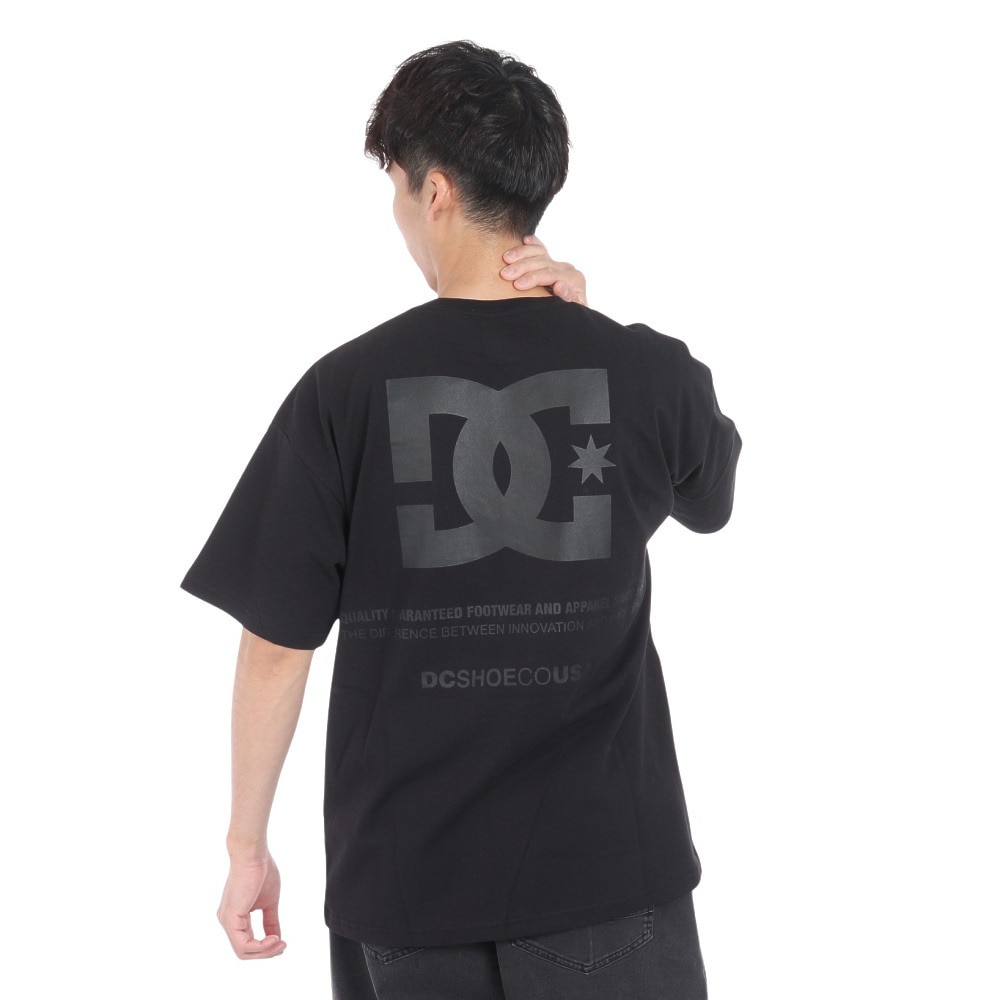 ディーシーシューズ（DC SHOES）（メンズ）24 HIDDEN 半袖Tシャツ 24SUDST242034YBLK