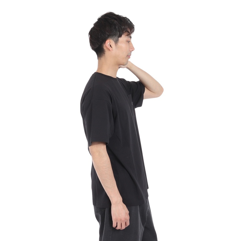ディーシーシューズ（DC SHOES）（メンズ）24 HIDDEN 半袖Tシャツ 24SUDST242034YBLK