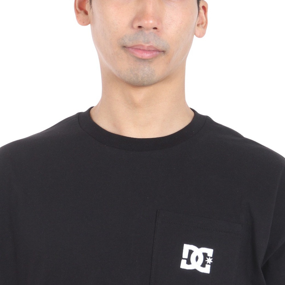 ディーシーシューズ（DC SHOES）（メンズ）24 HIDDEN 半袖Tシャツ 24SUDST242034YBLK
