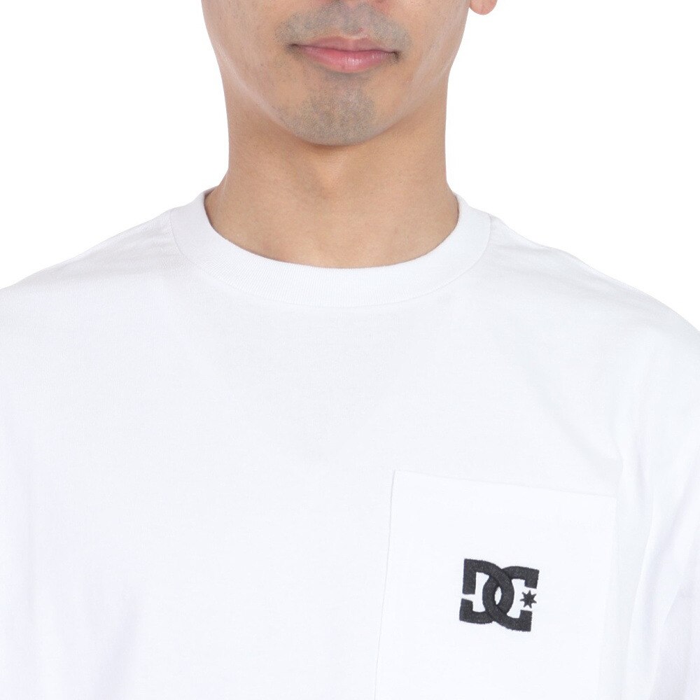 ディーシーシューズ（DC SHOES）（メンズ）24 HIDDEN 半袖Tシャツ 24SUDST242034YWHT