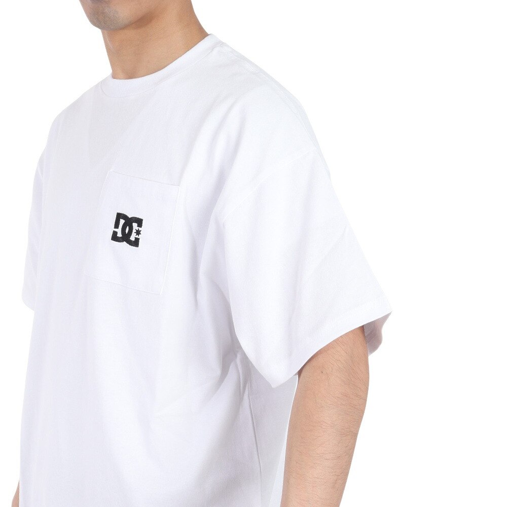 ディーシーシューズ（DC SHOES）（メンズ）24 HIDDEN 半袖Tシャツ 24SUDST242034YWHT