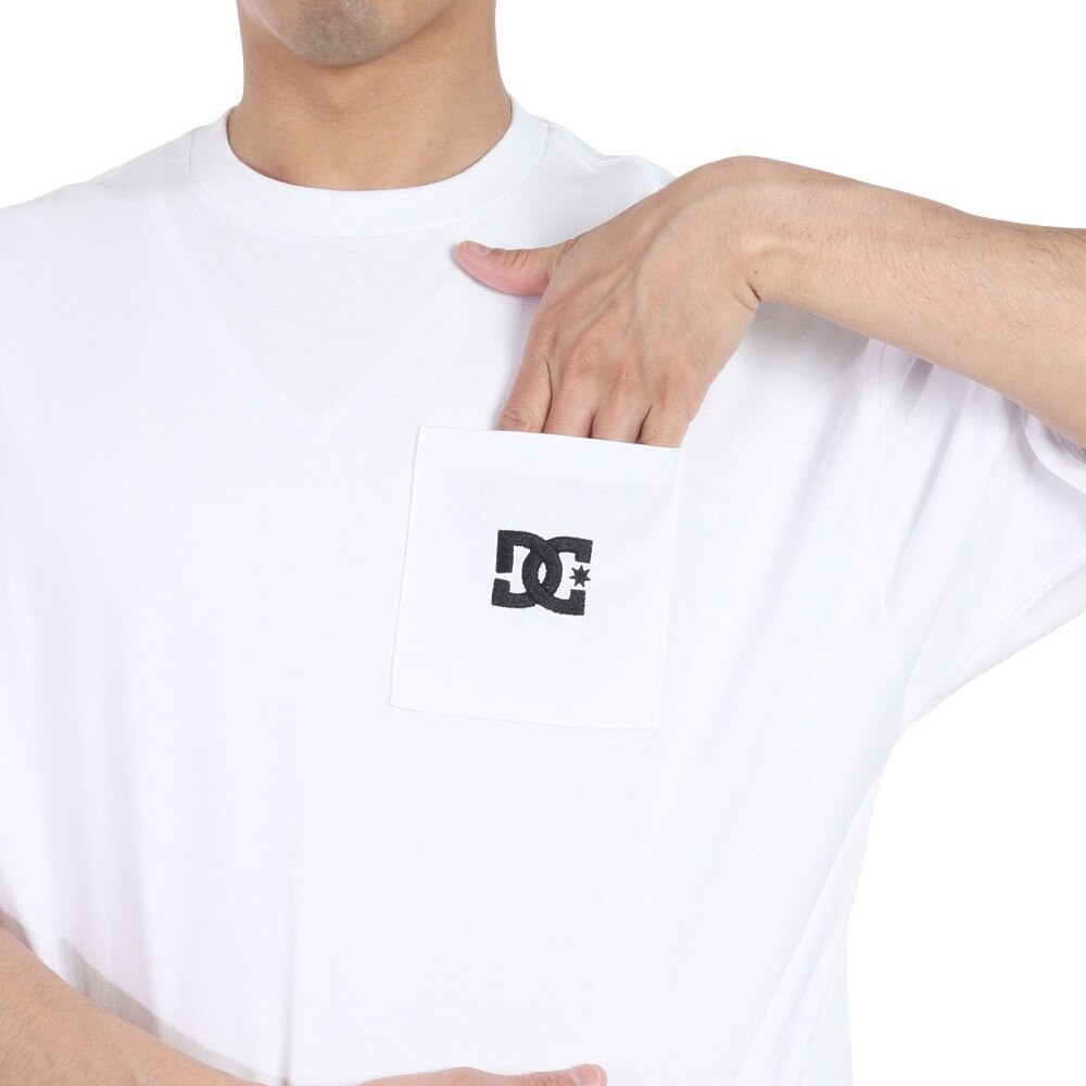 ディーシーシューズ（DC SHOES）（メンズ）24 HIDDEN 半袖Tシャツ 24SUDST242034YWHT