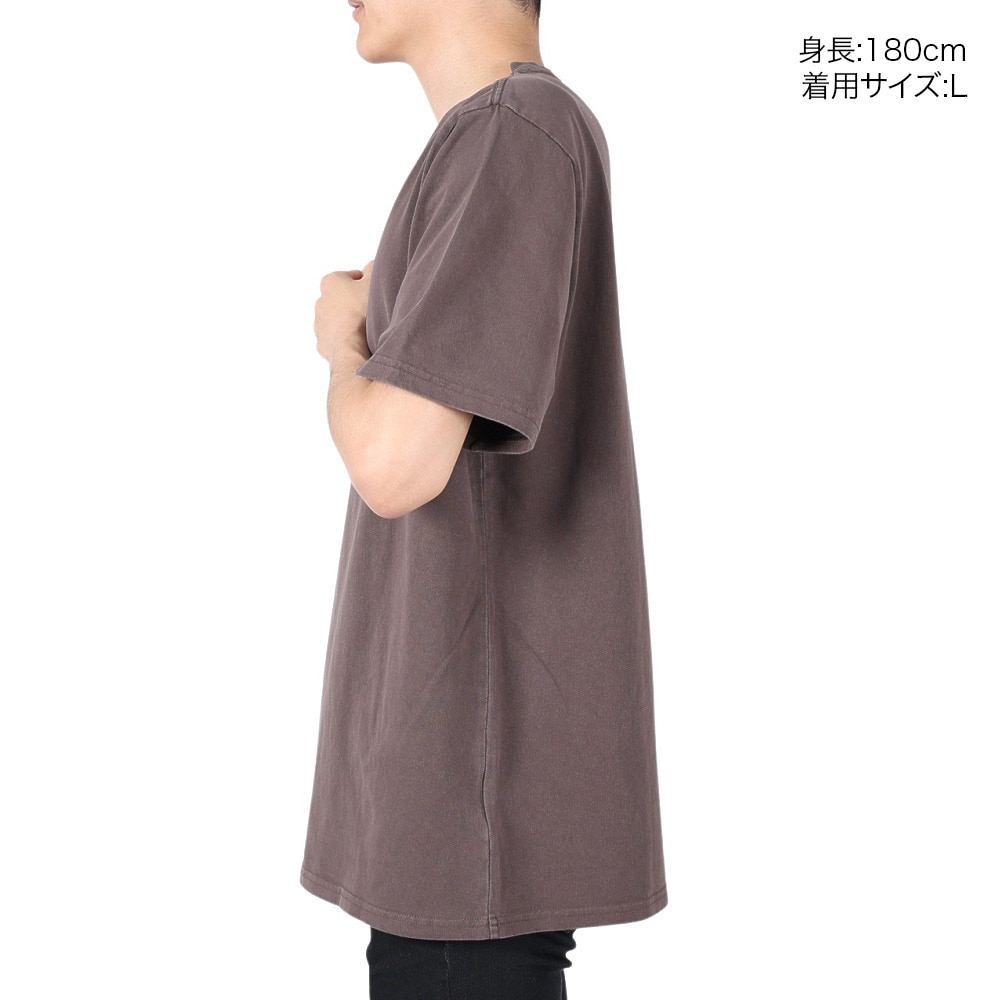 ハーレー（HURLEY）（メンズ）PIGMENT DYED 半袖Tシャツ MSS2411016-CFB