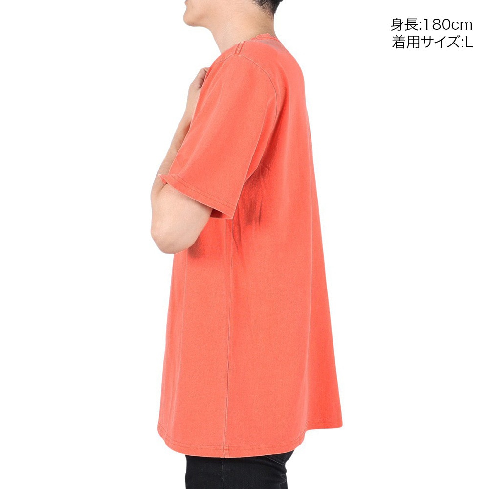ハーレー（HURLEY）（メンズ）PIGMENT DYED 半袖Tシャツ MSS2411016-CML