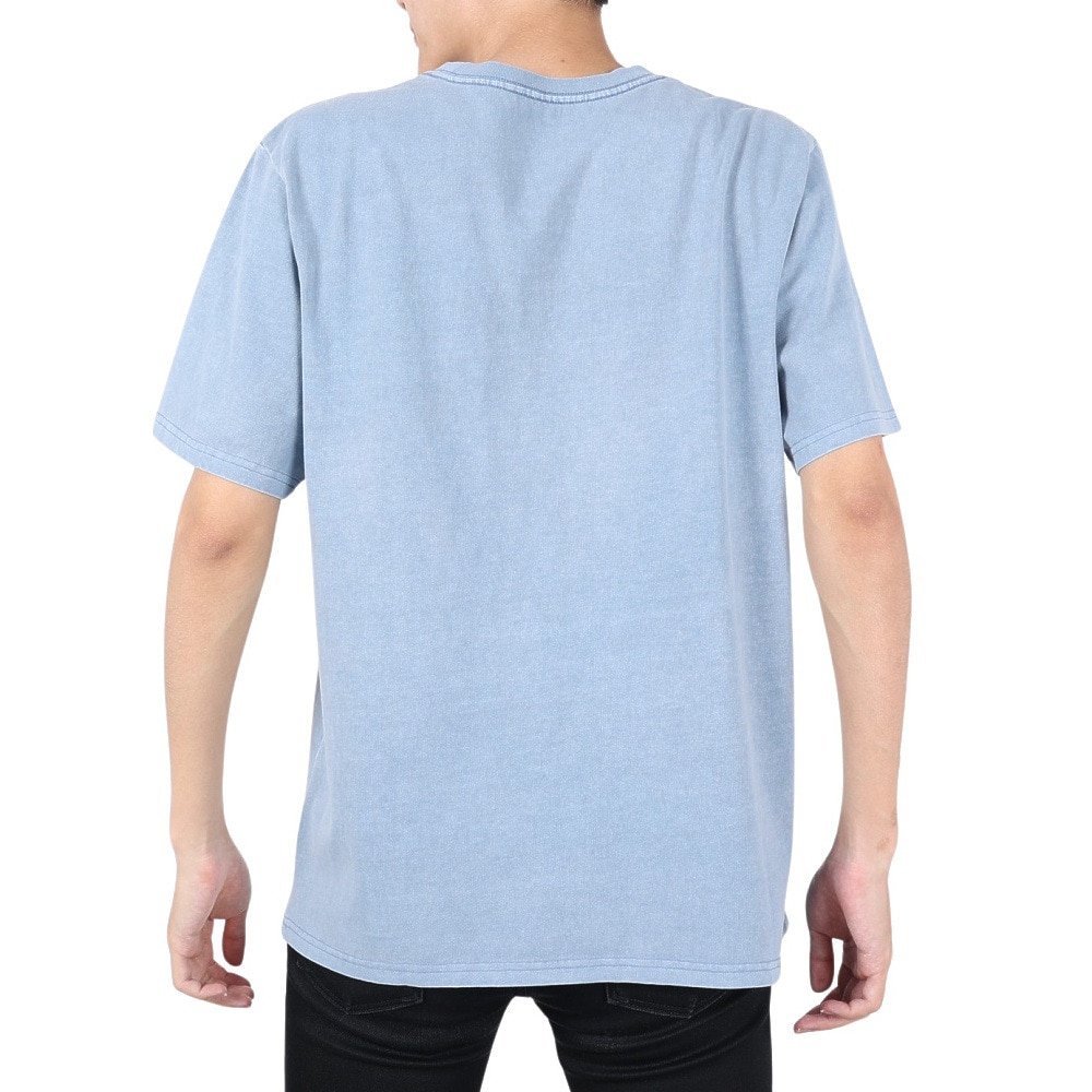 ハーレー（HURLEY）（メンズ）PIGMENT DYED 半袖Tシャツ MSS2411016-DBLE