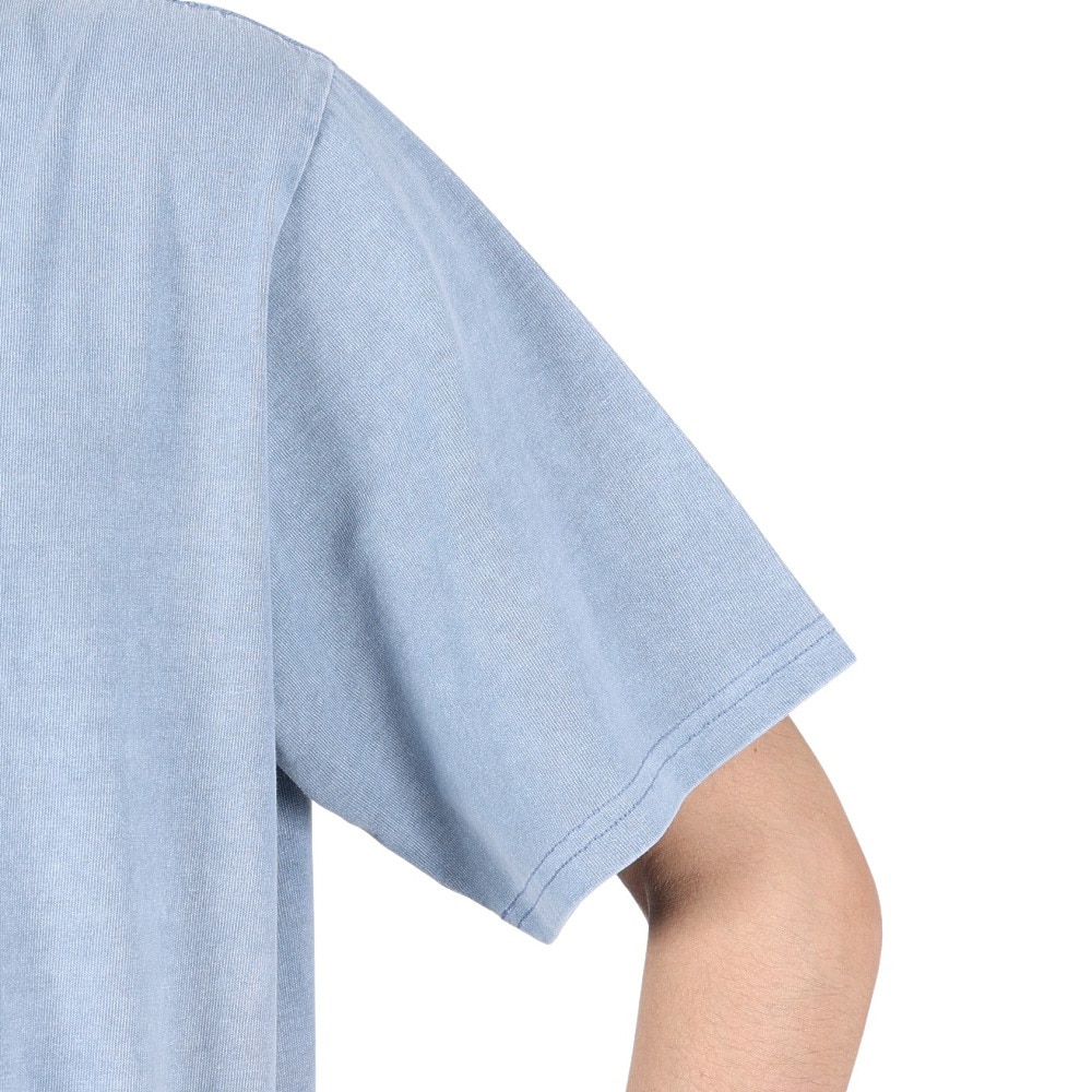 ハーレー（HURLEY）（メンズ）PIGMENT DYED 半袖Tシャツ MSS2411016-DBLE