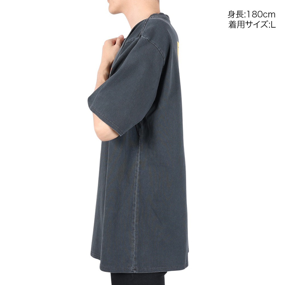 ハーレー（HURLEY）（メンズ）オーバーサイズド カリフォルニア 半袖Tシャツ MSS2411018-BLK