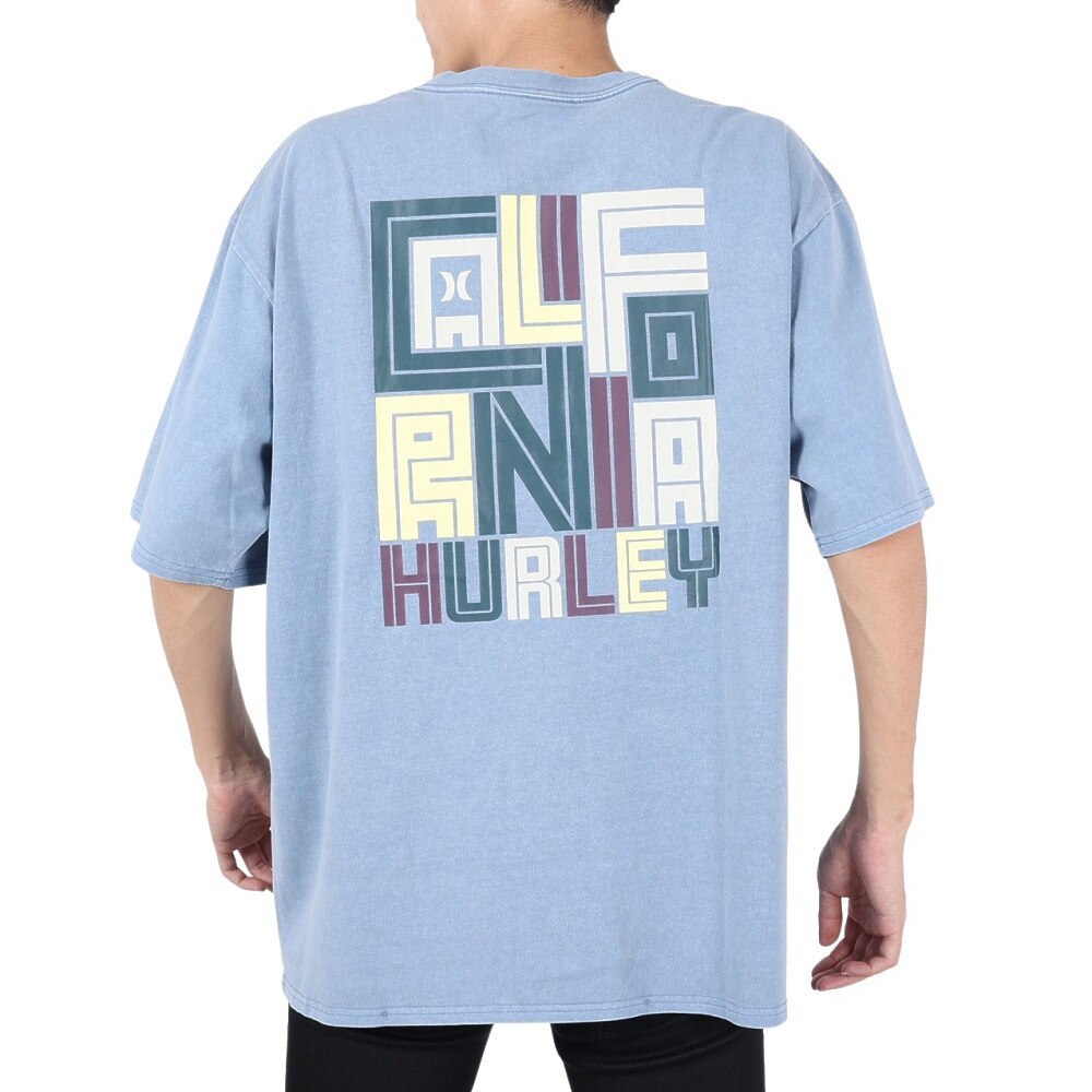 ハーレー（HURLEY）（メンズ）オーバーサイズド カリフォルニア 半袖Tシャツ MSS2411018-DBLE