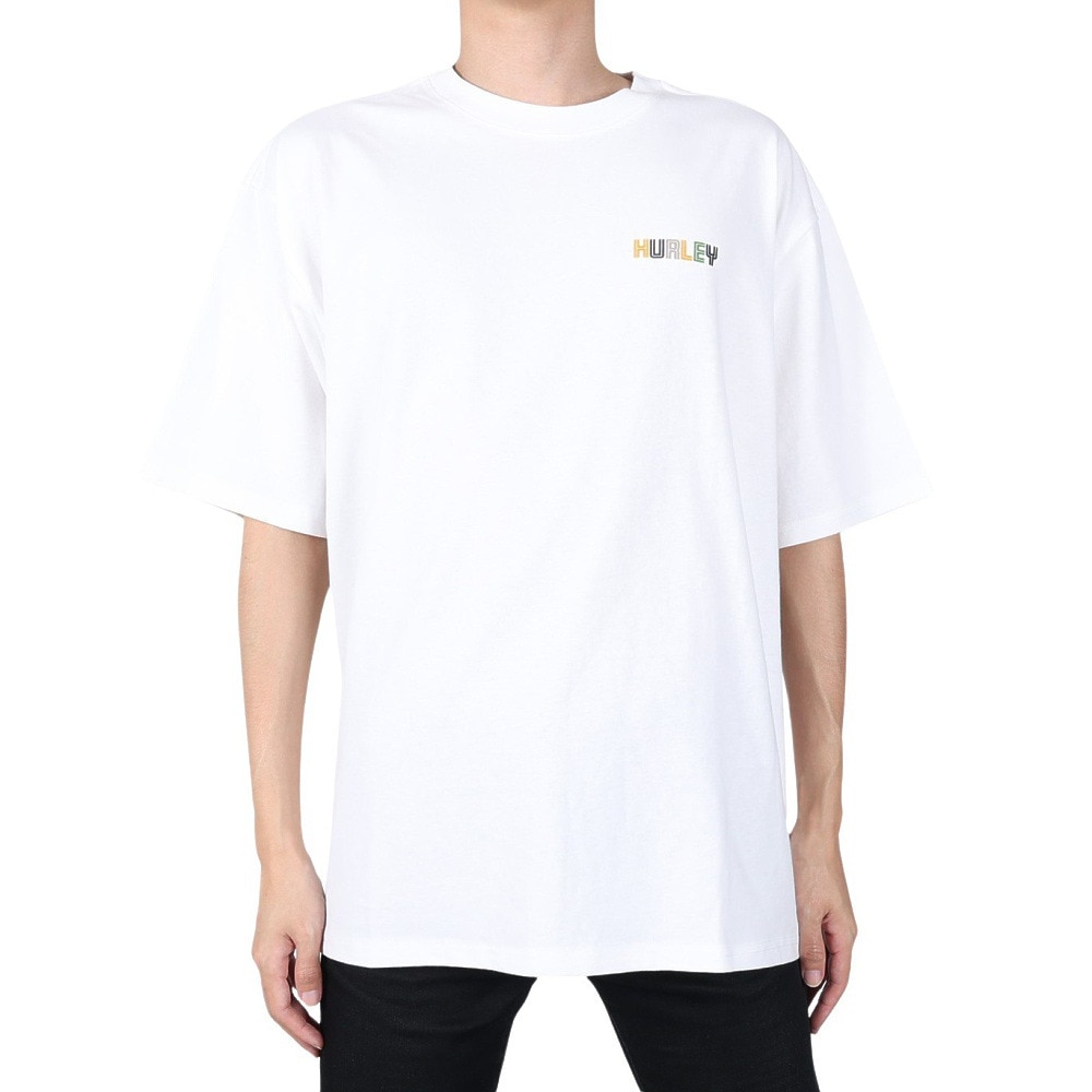 ハーレー（HURLEY）（メンズ）オーバーサイズド カリフォルニア 半袖Tシャツ MSS2411018-WHT